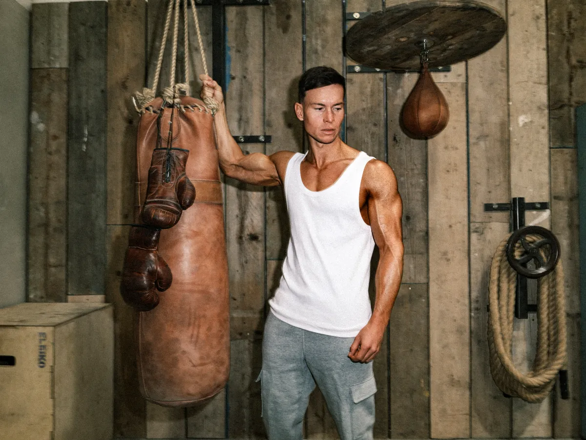 Joel Corry DJ Fitness Photoshoot Behind the Scenes